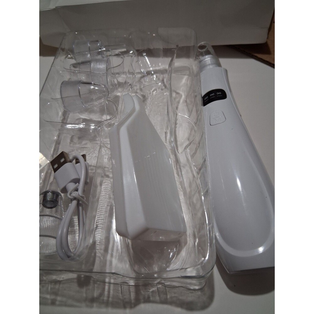 Wireless Electric Diamond Painting Pen, White, USB Charging Cable & Manual